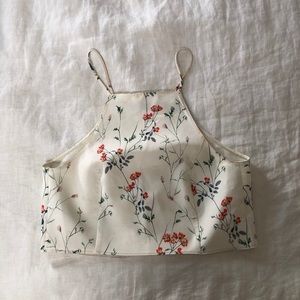 Zara floral top